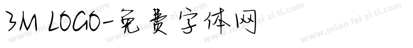 3M LOGO字体转换